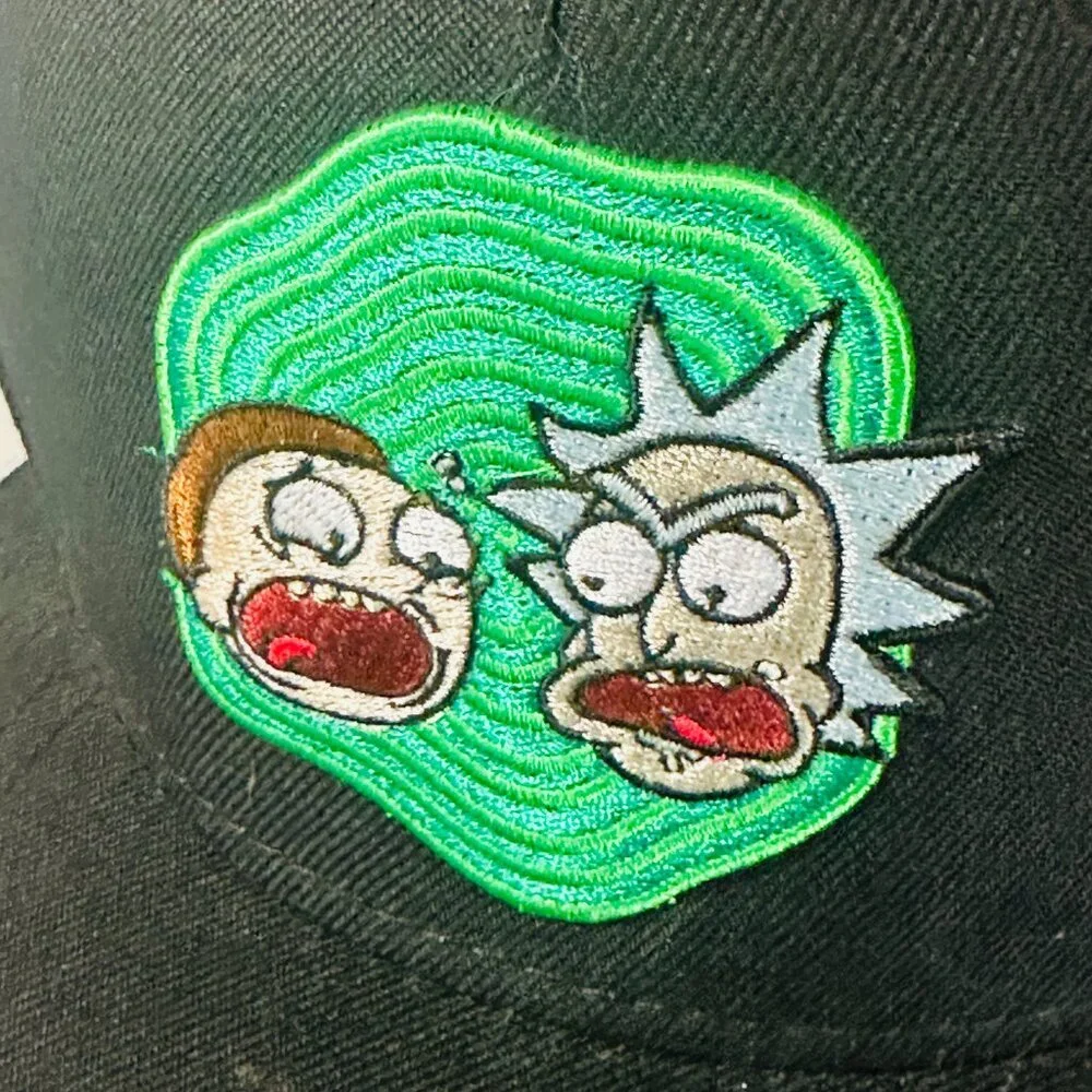 Rick And Morty Adjustable Snapback Hat - Bioworld Adult Swim